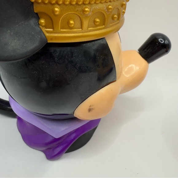 Set of 2 Disney On Ice Mickey Mouse Flip Top King Crown Souvenir Mug Cup Plastic - Picture 6 of 8